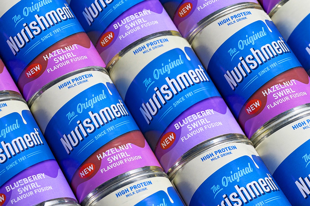 Nurishment Stacked Cans